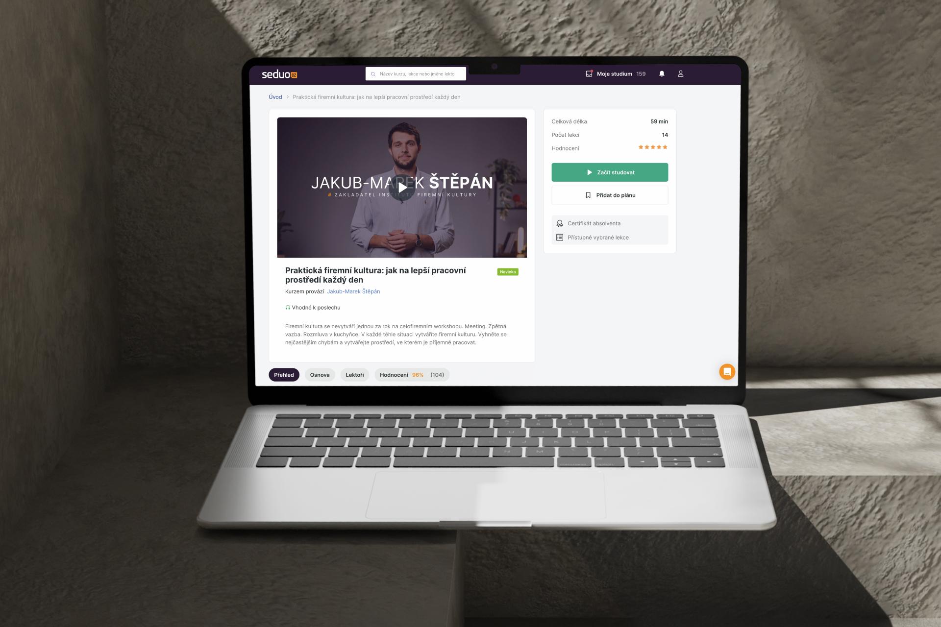 Jak zlepšit firemní kulturu? Nový videokurz na Seduo.cz 