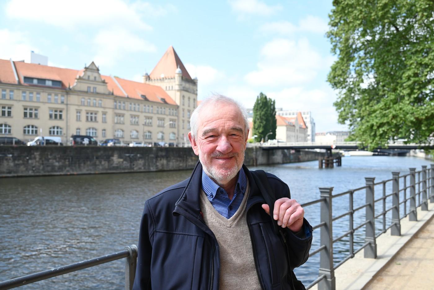 Předseda berlínské pobočky Sudetoněmeckého krajanského sdružení (SdL) Rudolf Fischer