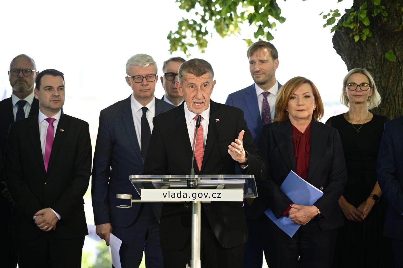 Tisková konference k vyhodnocení plnění programového prohlášení vlády za první pololetí roku 2026