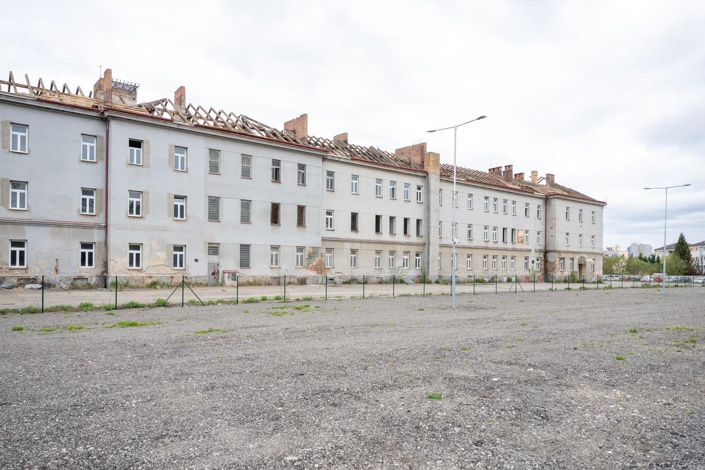 Demolice bývalých Táborských kasáren