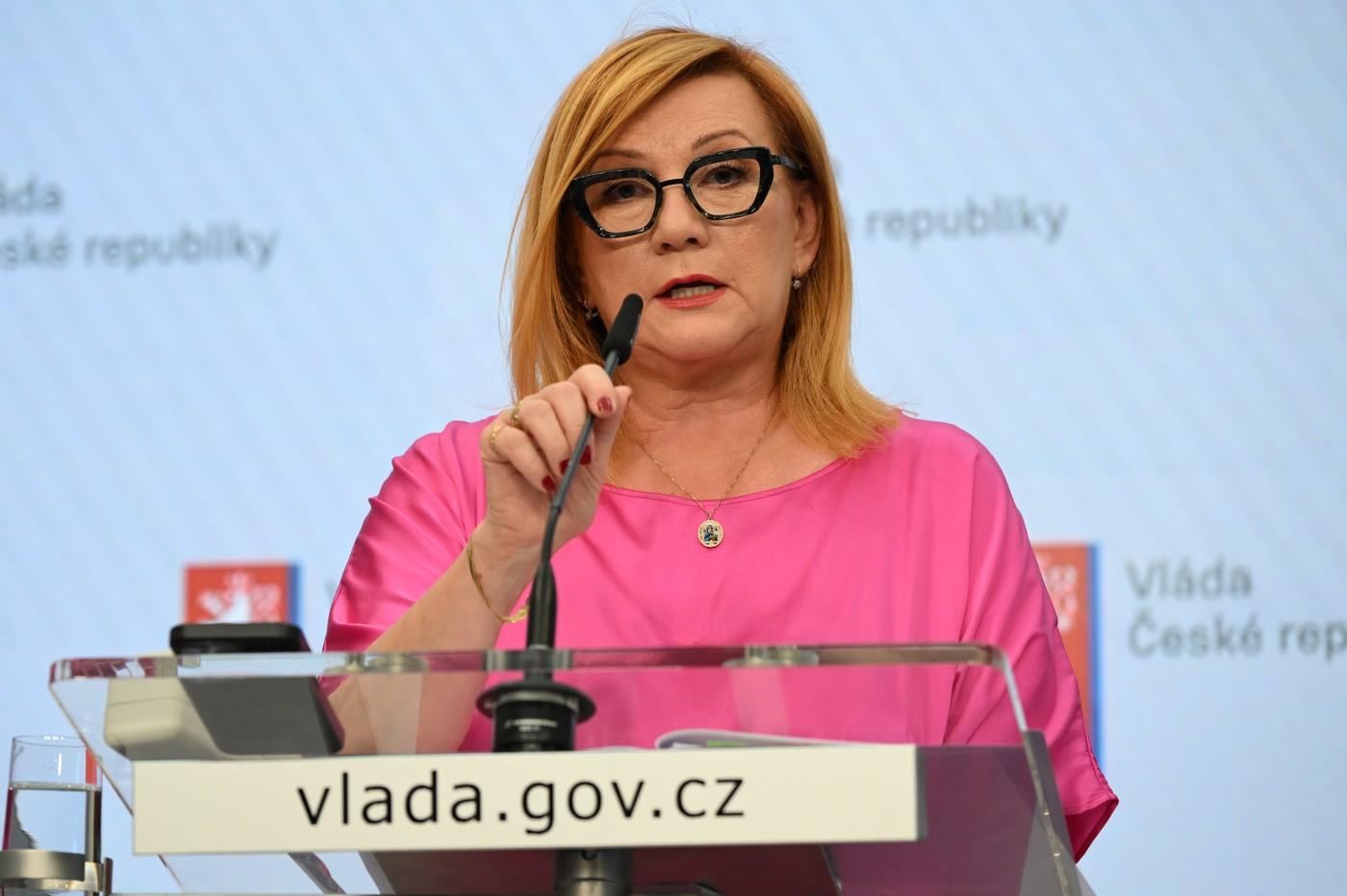 Ministryně financí Alena Schillerová (ANO)