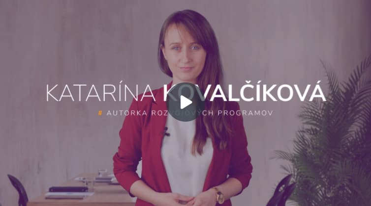 Seduo videokurz s Katarínou Kovalčíkovou
