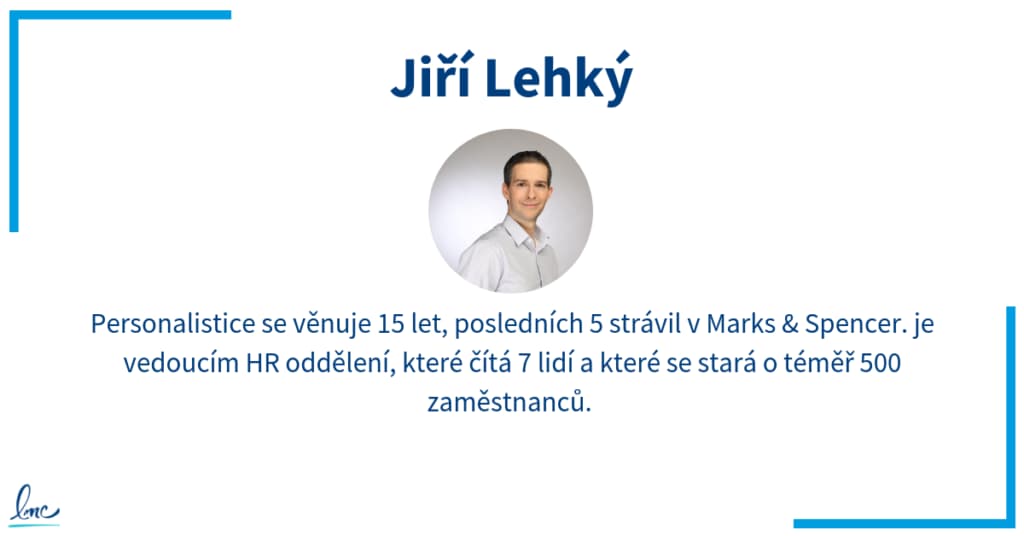 Jiří Lehký z Marks & Spencer