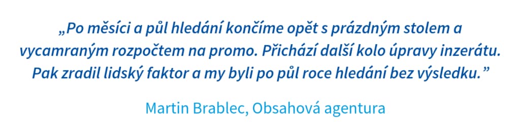 Citace Martina Brablece