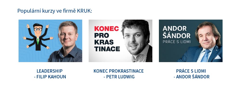 Populární videokurzy v KRUKu