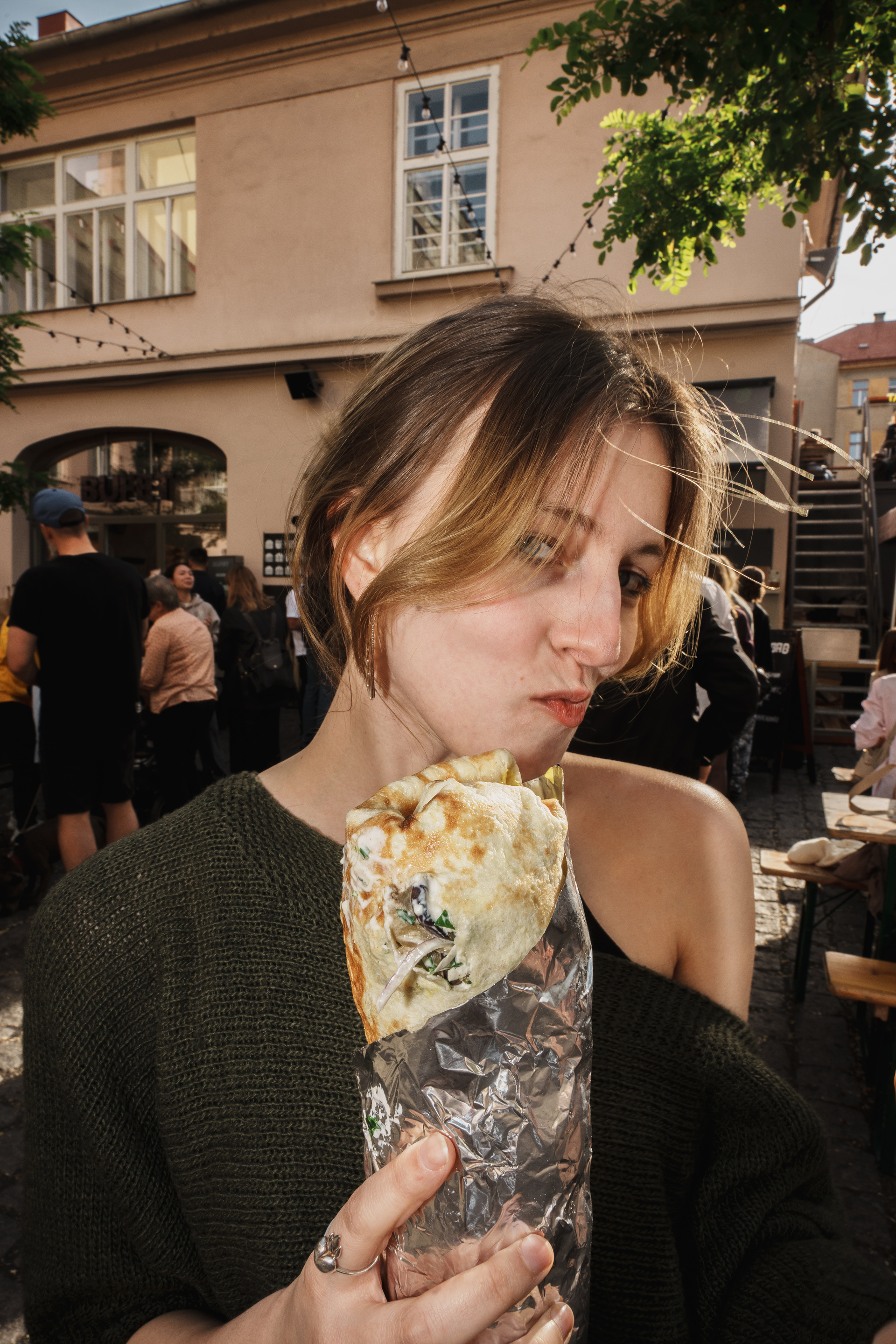 Akce Bufet x Gemüse corner na dvorku v karlínském Bufetu