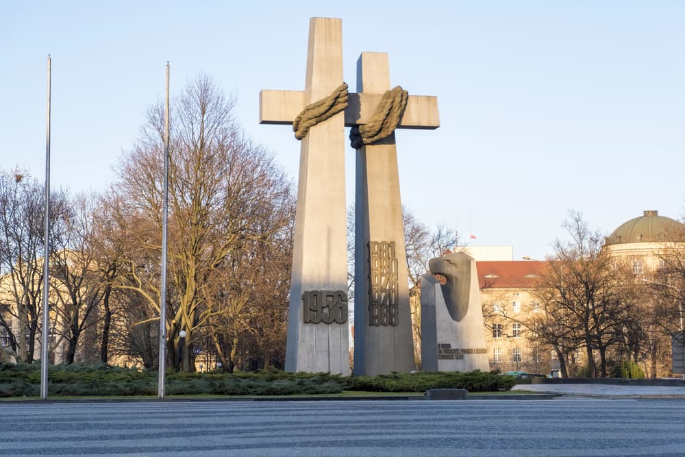 Polsko, Poznaň – památník obětem dělnických protestů z června 1956