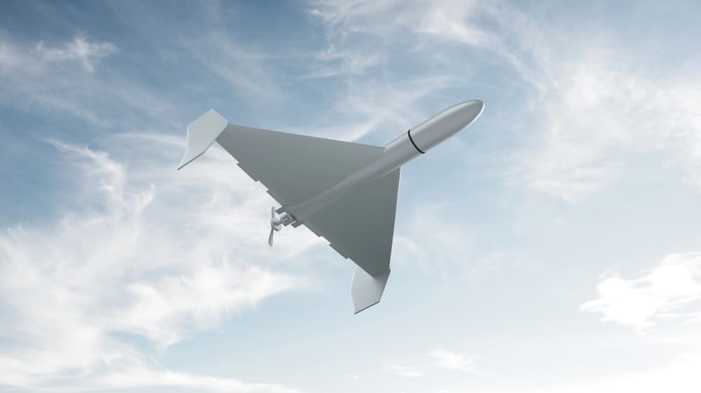 ilustrační obrázek, dron Šáhed