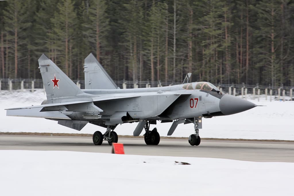 Ilustrační fotografie. MiG-31 z 790. stíhacího pluku, Khotilovská základna. Foto: Vitaly Kuzmin / Wikimedia Commons; licence CC BY-SA 3.0
