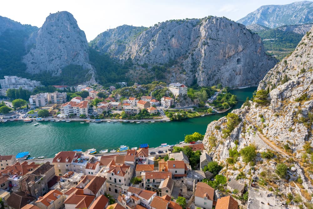 Omiš, Chorvatsko, ilustrační foto Omiš, Chorvatsko, ilustrační foto