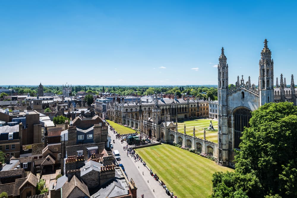 Cambridge, Velká Británie, ilustrační foto