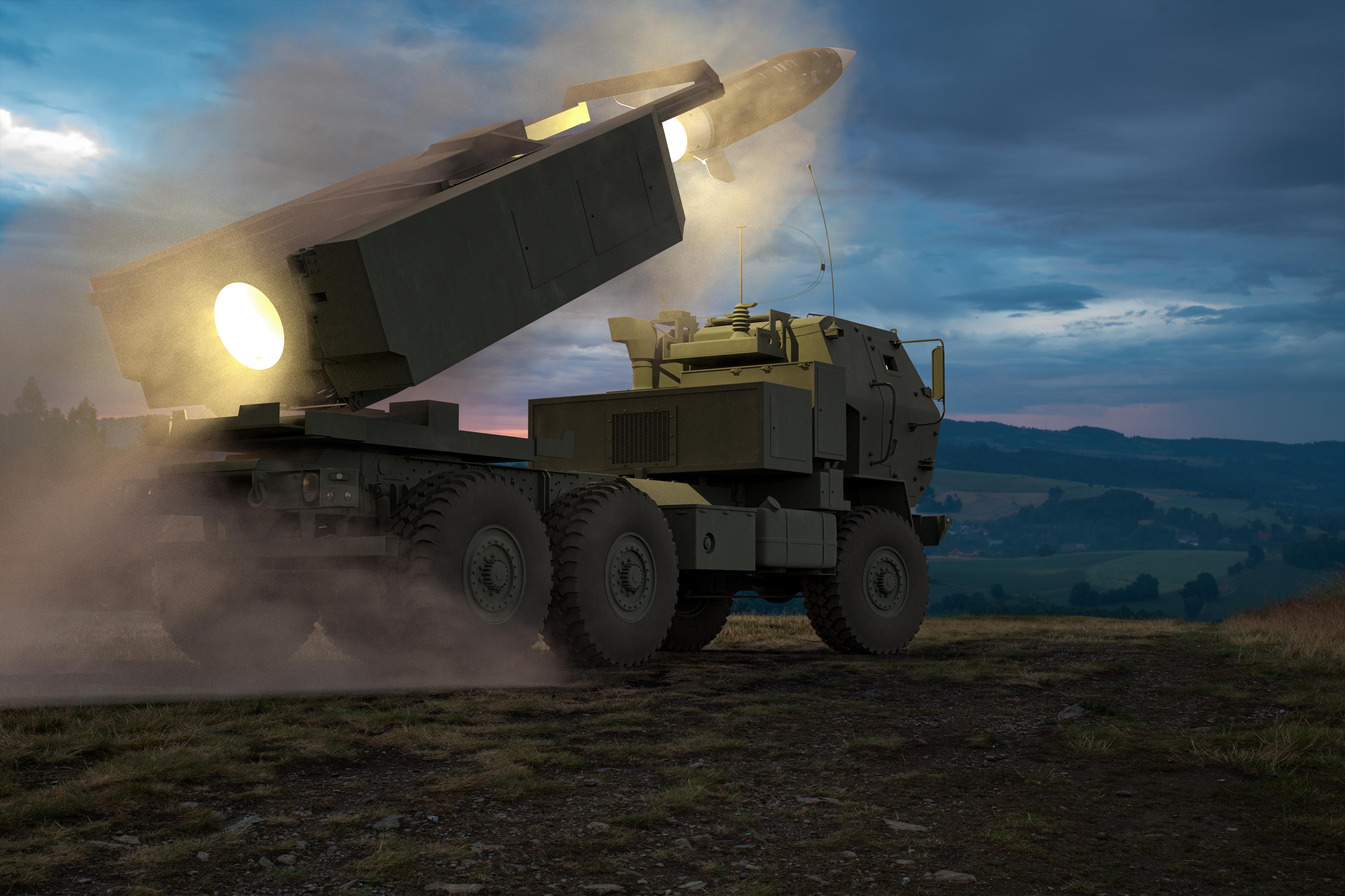 Raketový systém Lockhead Martin M142 (HIMARS) - ilustrační foto