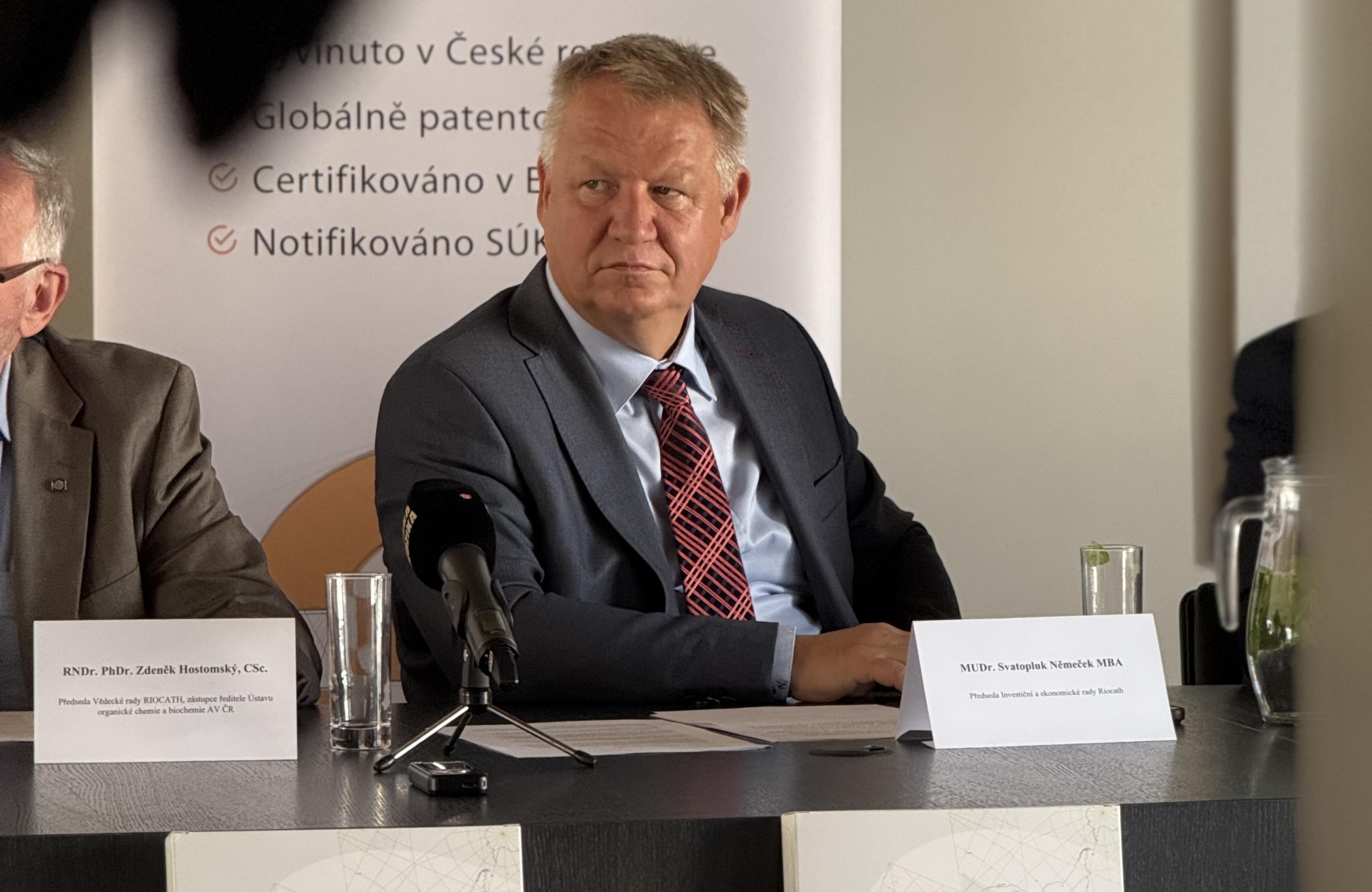 Svatopluk Němeček, předseda Investiční a ekonomické rady