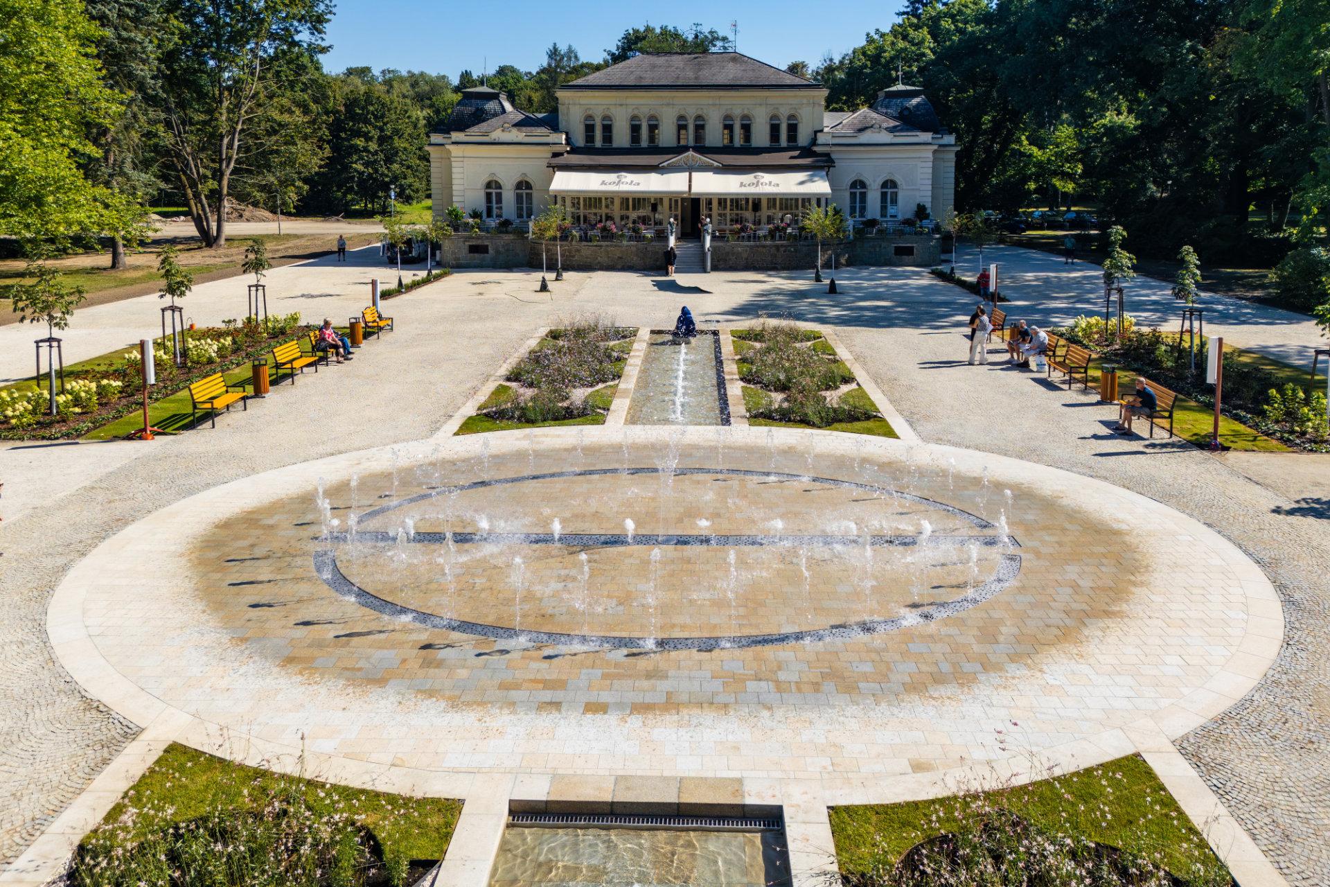 Lázně Darkov: Lázeňská kolonáda