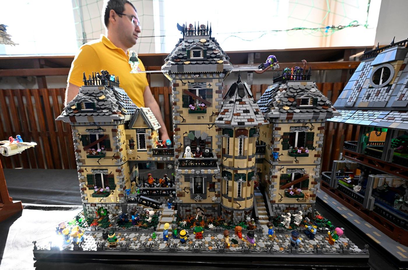 Dvoudenní Festival kostek představil návštěvníkům výtvory ze stavebnice Lego.