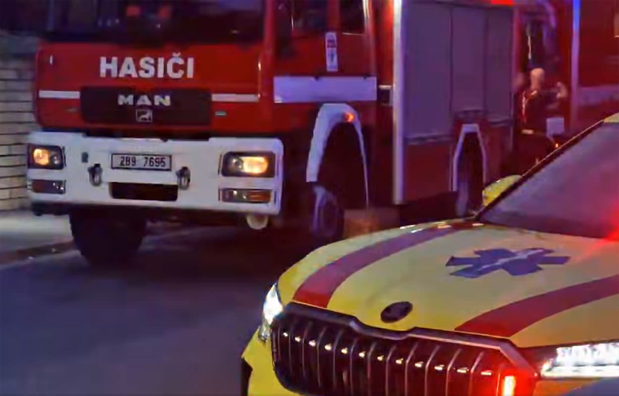 Od ranních hodin zasahuje policie společně s dalšími složkami IZS u požáru v ulici Oblá v Brně