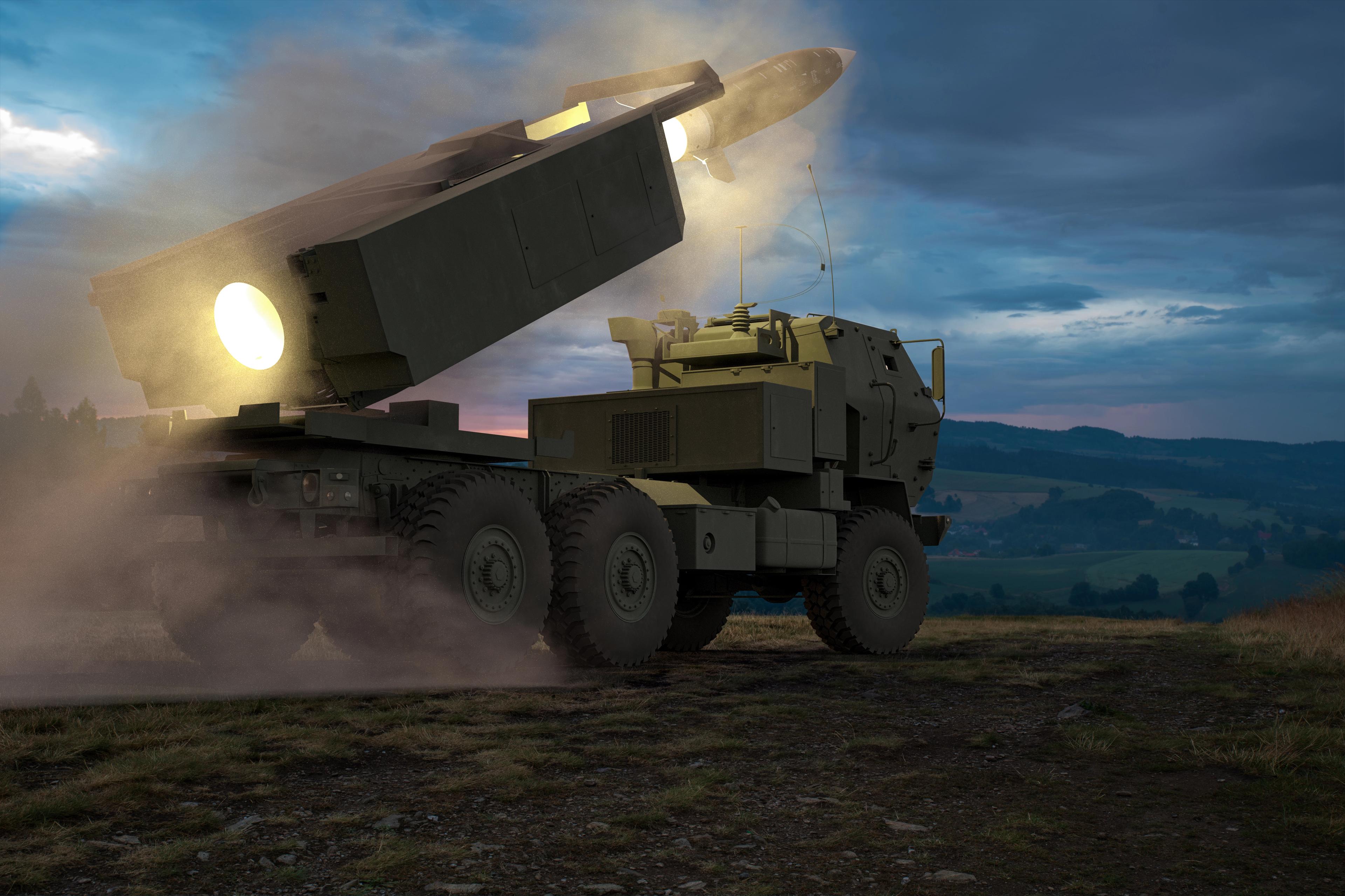 Raketový systém HIMARS, ilustrační foto Raketový systém HIMARS, ilustrační foto