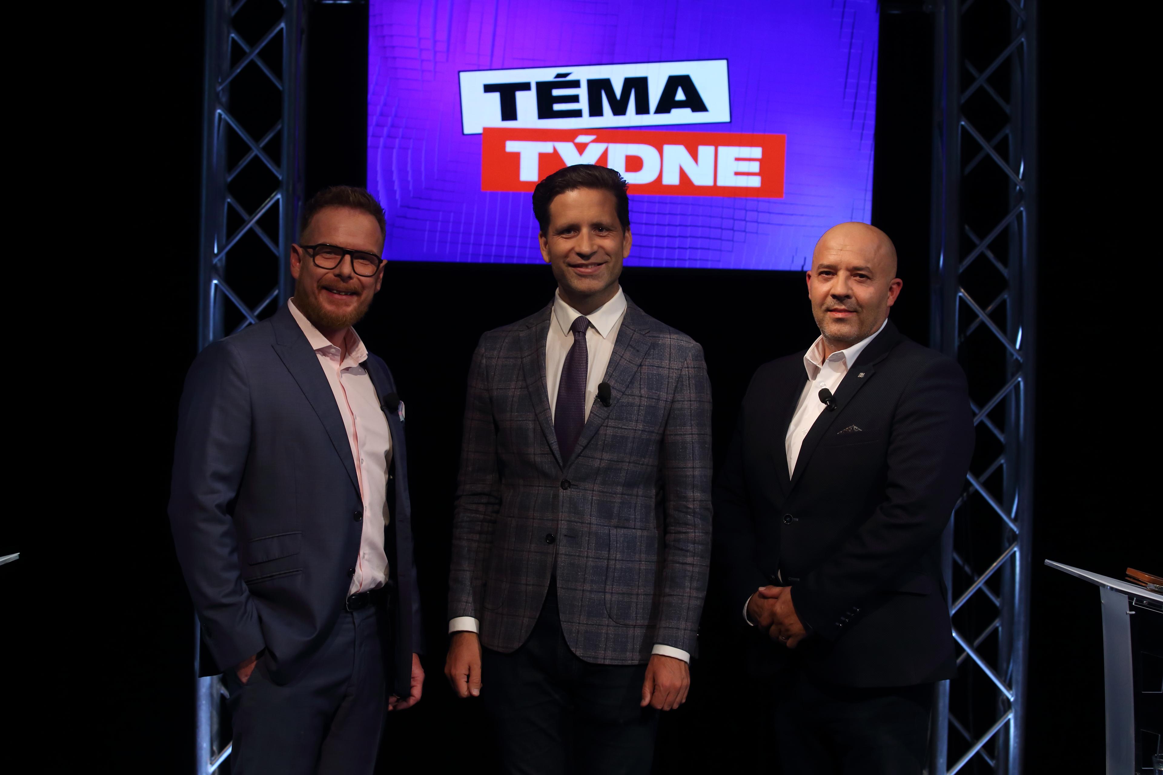 Vladimír Pinker, Lukáš Kovanda a Roman Ďurčo