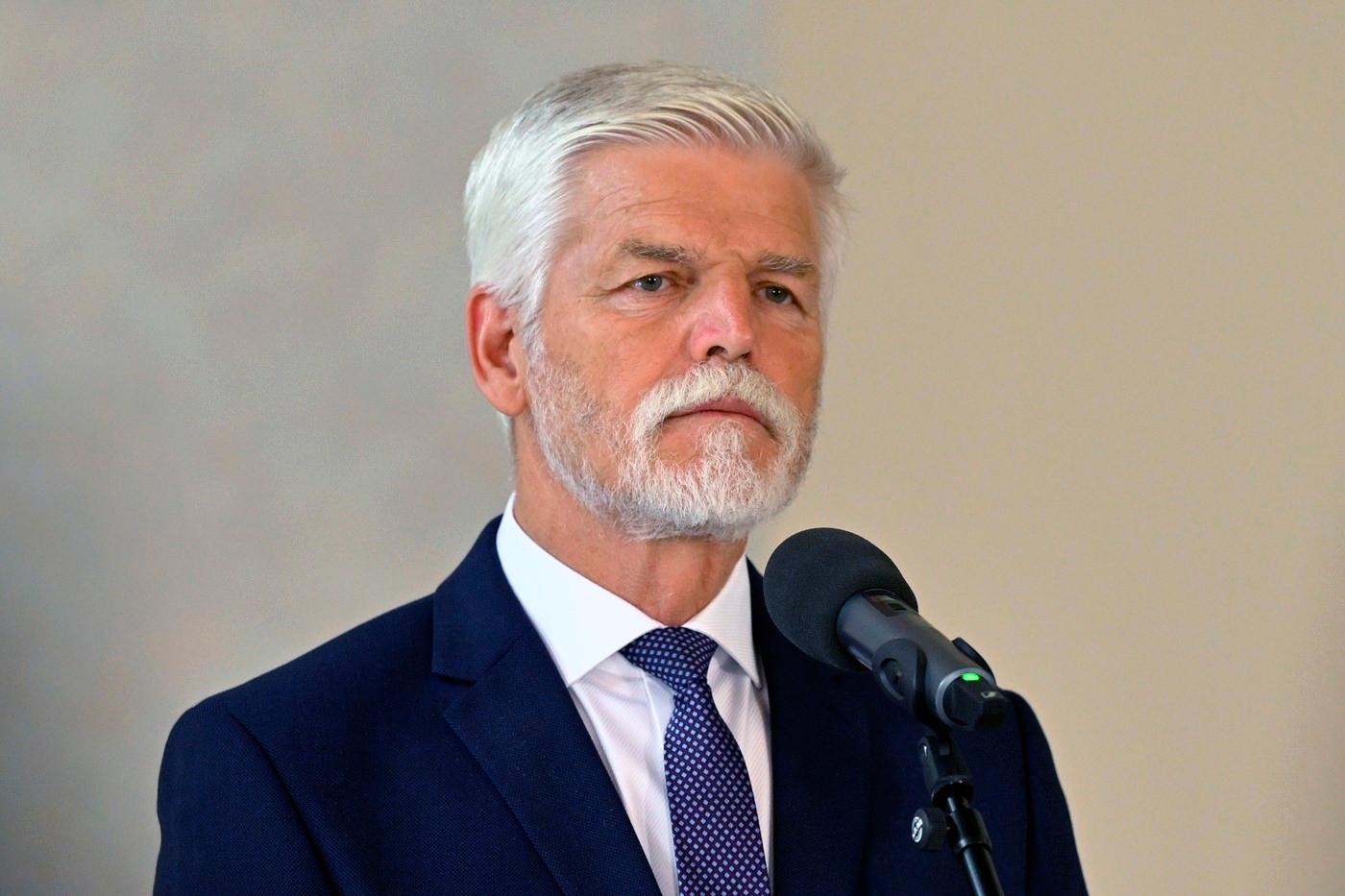 Prezident republiky Petr Pavel na tiskové konferenci po skončení povolební konzultace s předsedy politických stran a hnutí, které uspěly ve volbách do Poslanecké sněmovny. Prezident republiky Petr Pavel na tiskové konferenci po skončení povolební konzultace s předsedy politických stran a hnutí, které uspěly ve volbách do Poslanecké sněmovny.