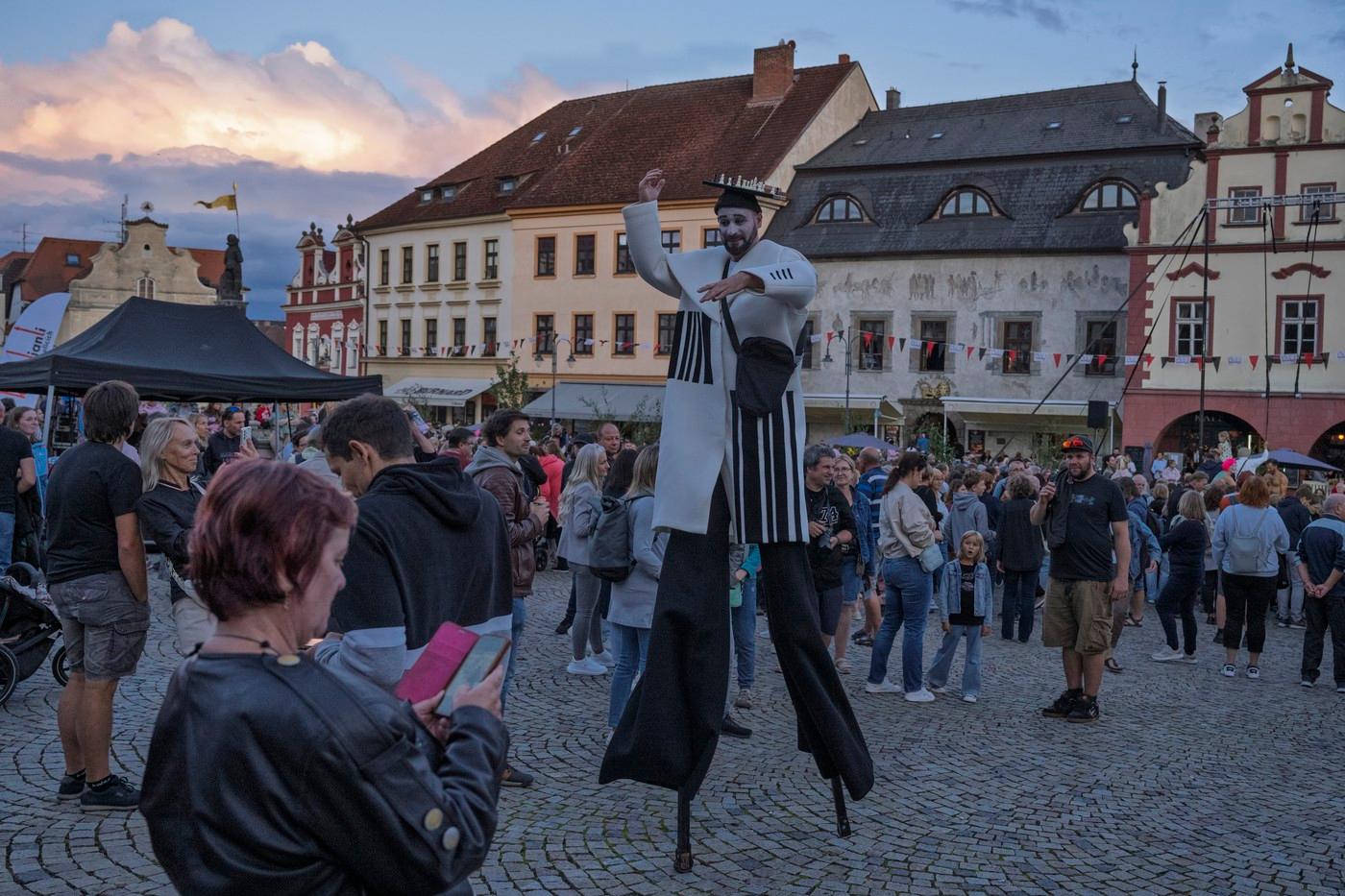 Mezinárodní festival pouličního divadla v historickém centru města Tábor