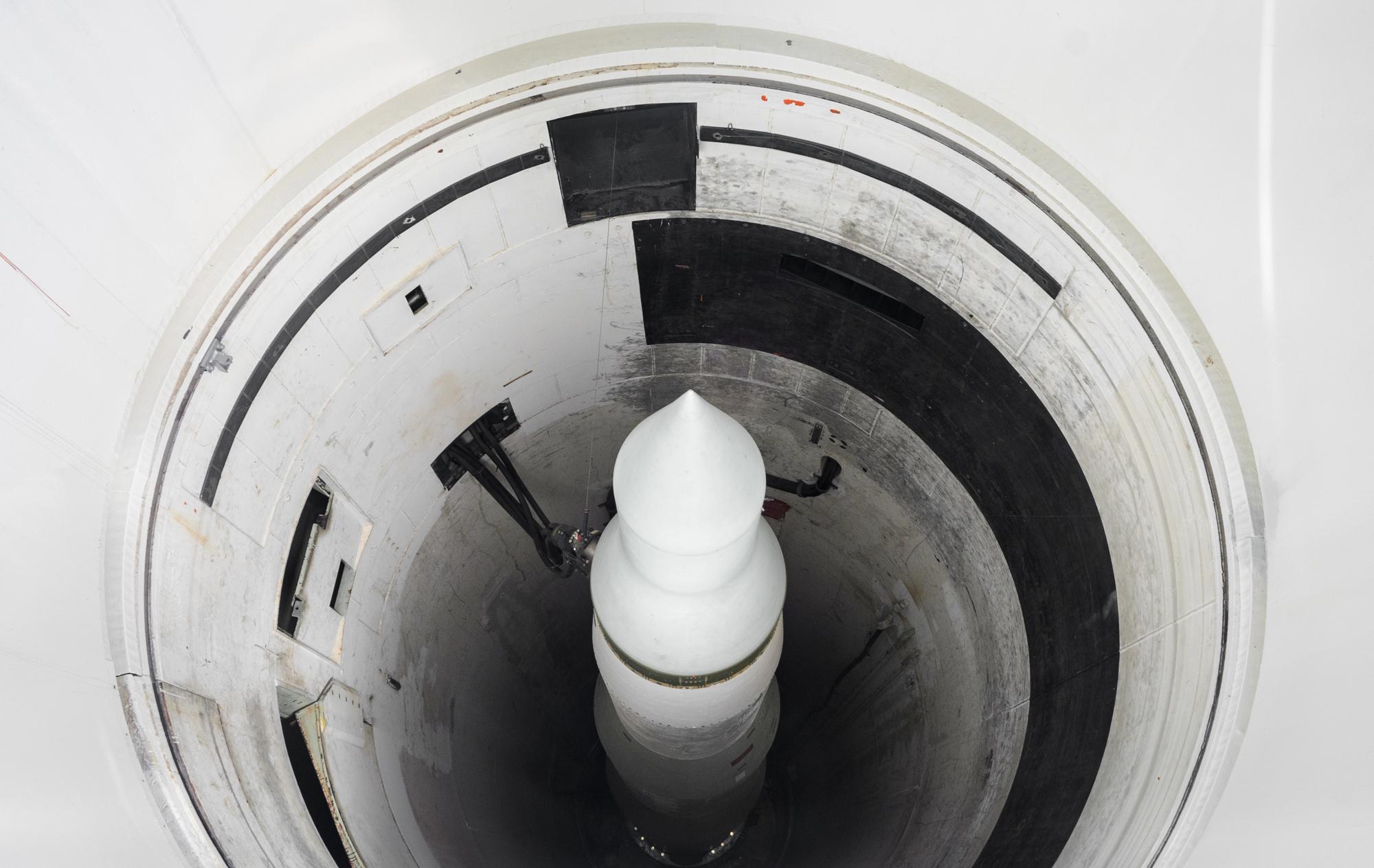 Americká mezikontinentální jaderná raketa Minuteman - ilustrační foto