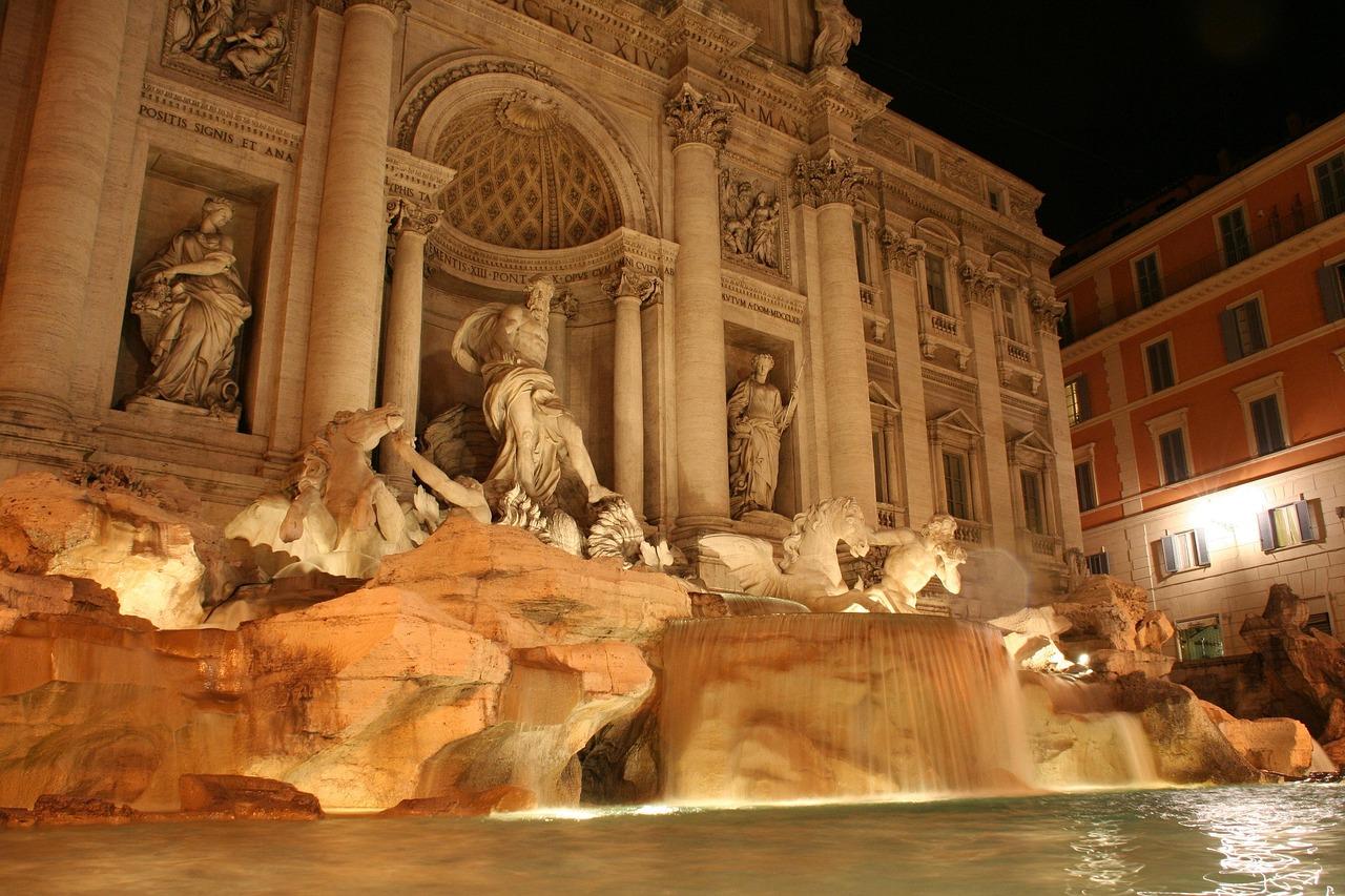 Fontána di Trevi, foto: pixabay