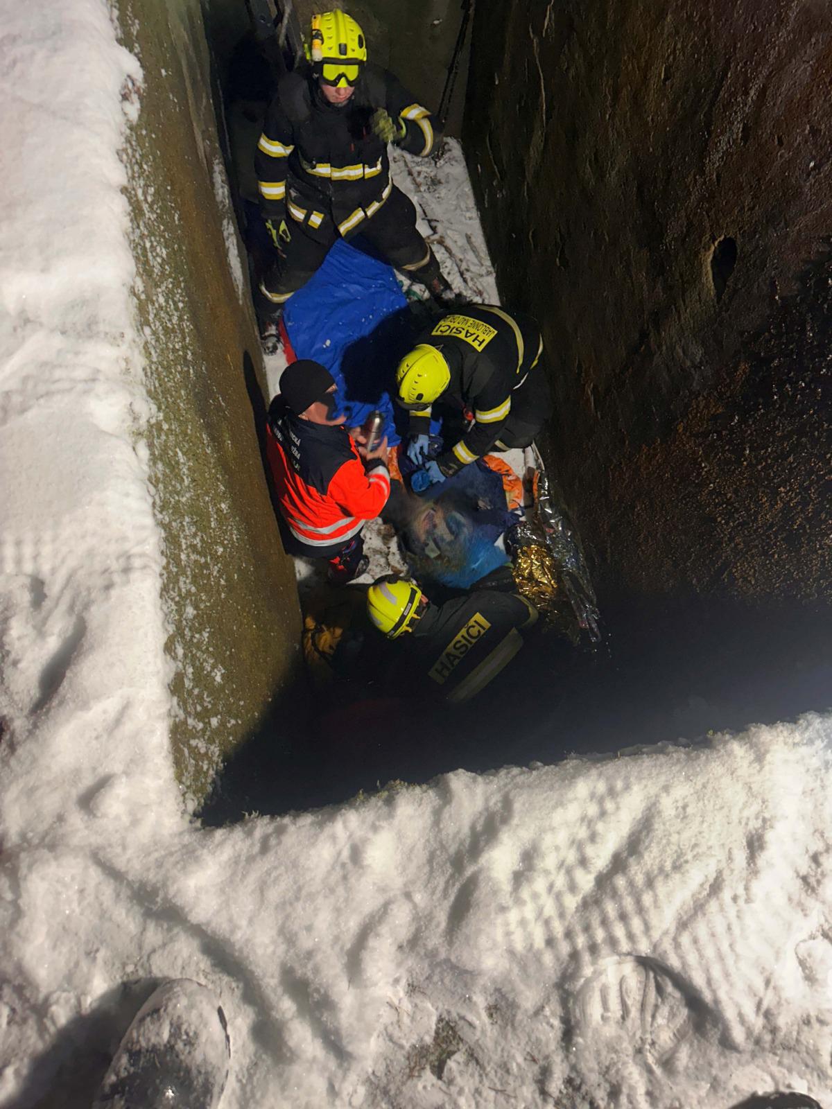 Foto ze zásahu hasičů a záchranářů