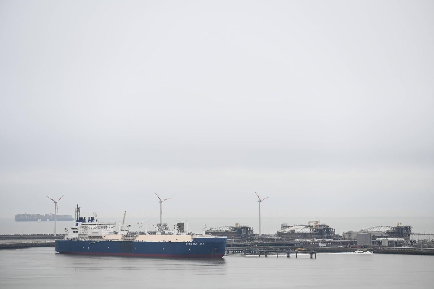 ruský LNG tanker, ilustrační foto