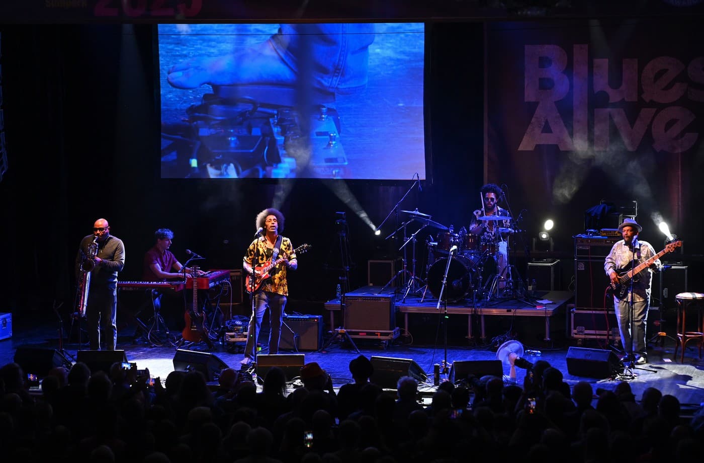 Selwyn Birchwood Band vystoupil na úvodním večeru 29. ročníku hudebního festivalu Blues Alive, 14. listopadu 2025