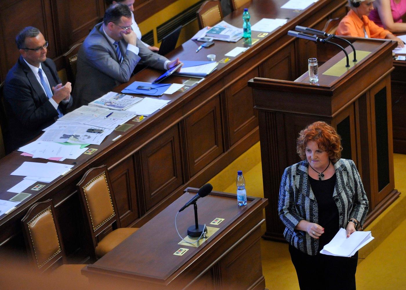 Vlasta Parkanová v Poslanecké sněmovně, 2012 Vlasta Parkanová v Poslanecké sněmovně, 2012