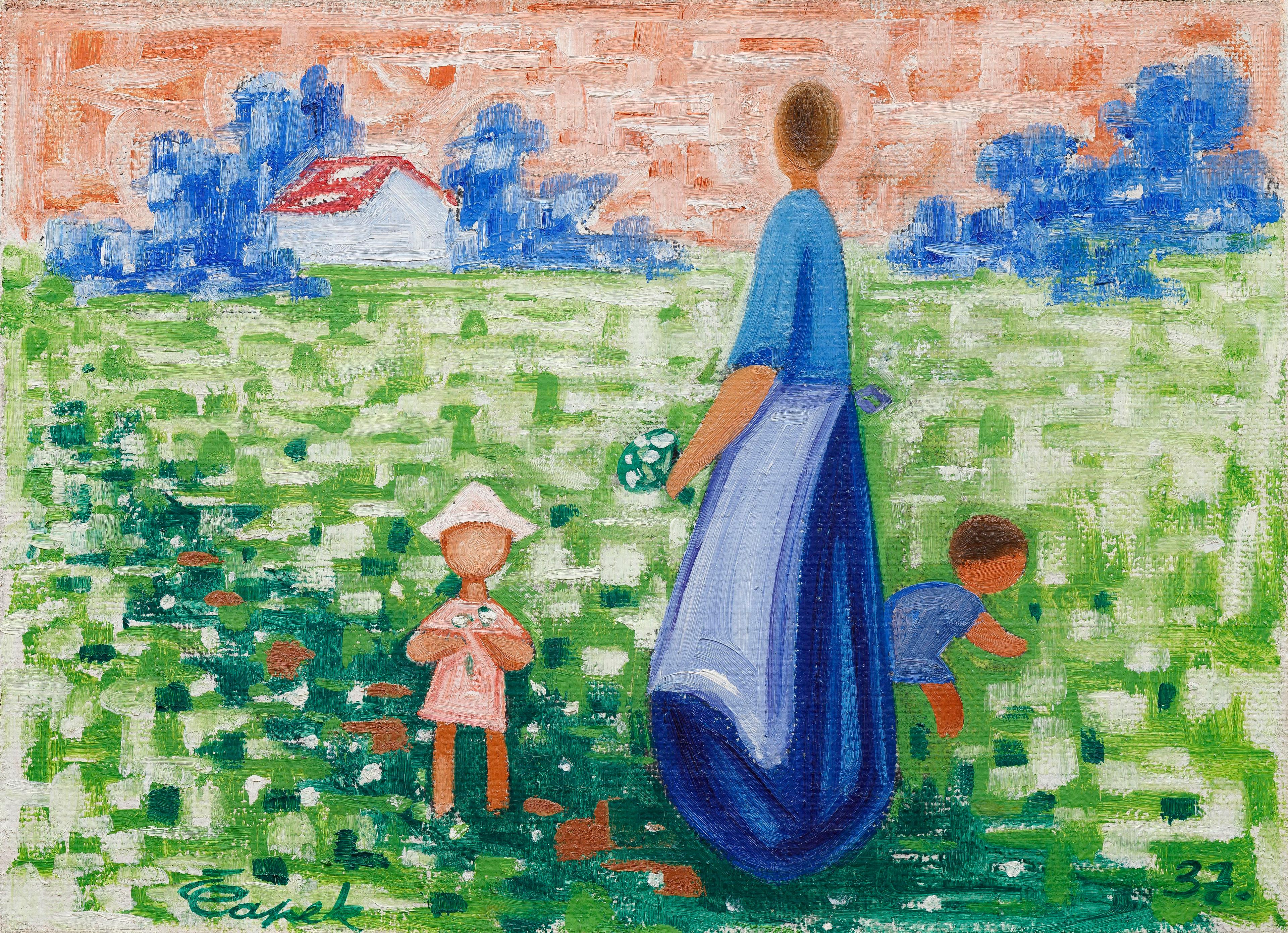 Znovunalezený obraz Josefa Čapka Kvetoucí louka z r.1937 se 25. května 2025 v aukci Galerie Kodl vydražil za 16,32 milionu Kč, vyvolávací cena byla 5 milionů Kč.