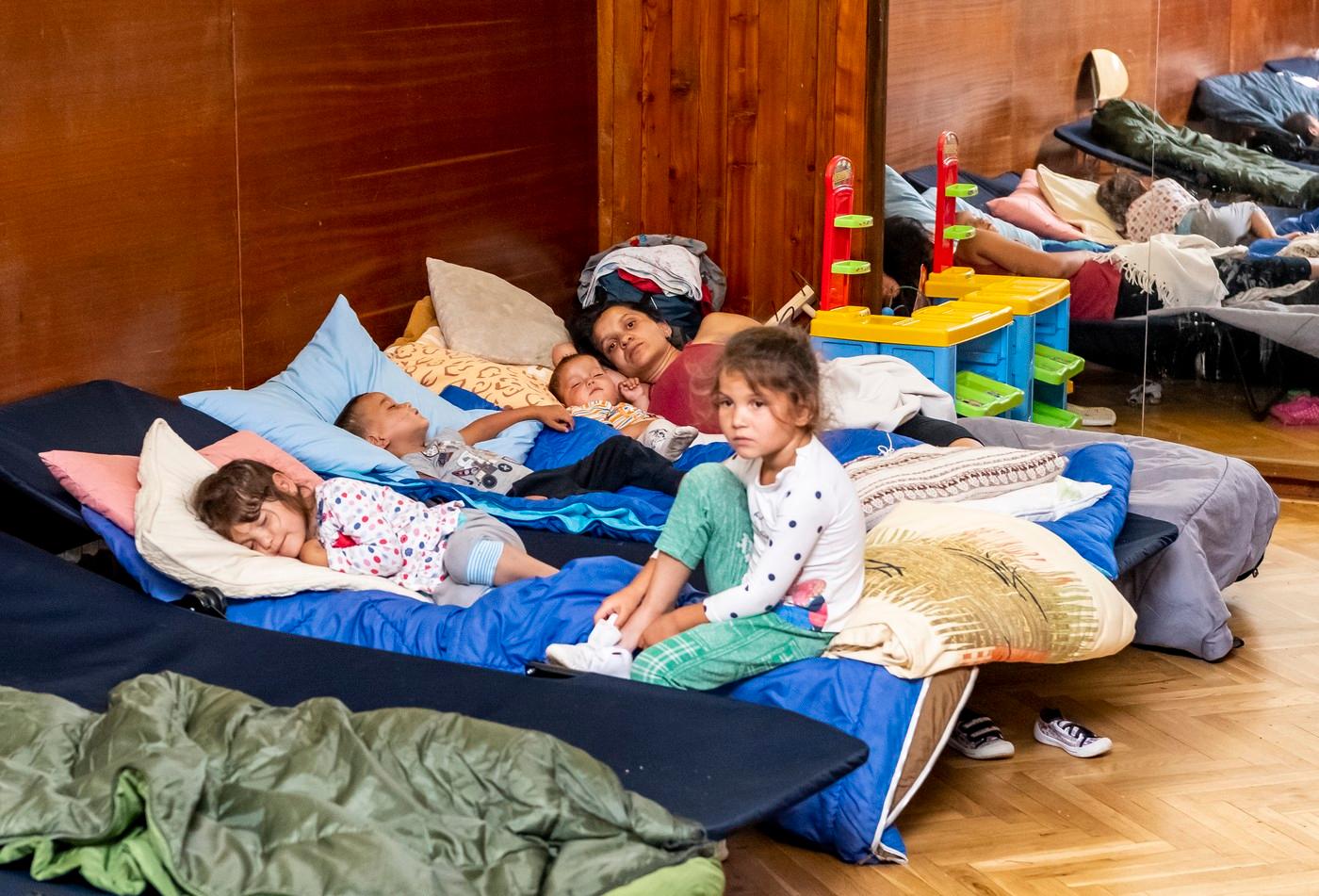 Uprchlické centrum - ilustrační foto