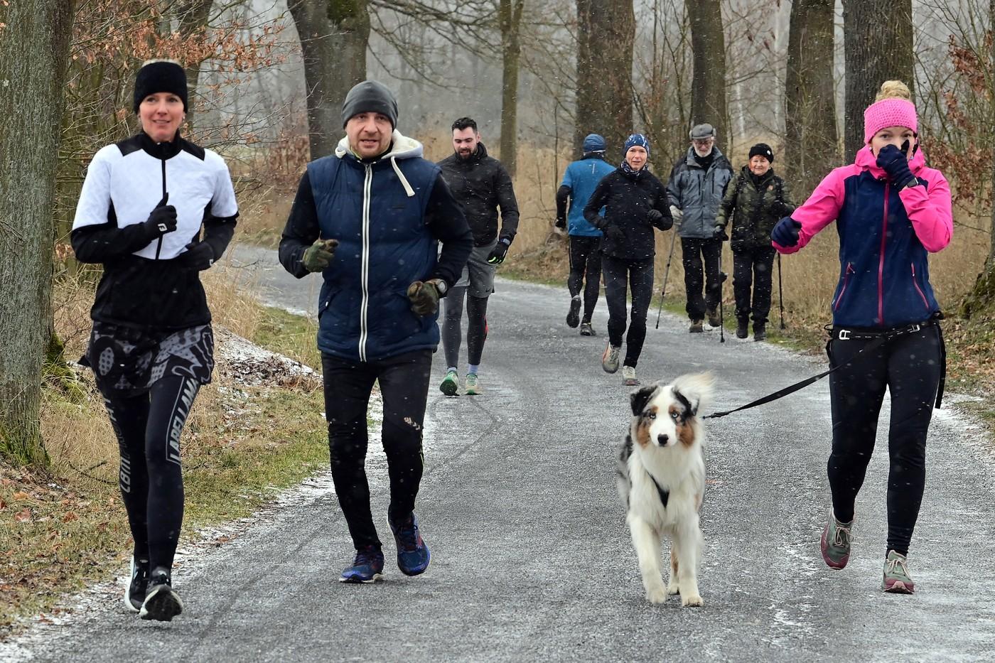 Třináctý ročník tradičního silvestrovského běhu na poutní místo Maria Loreto.
