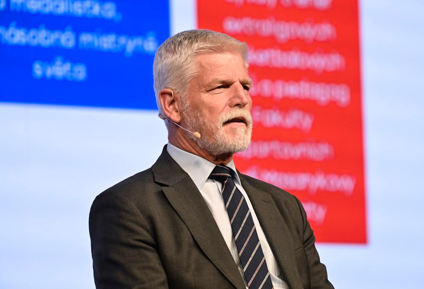 Prezident Petr Pavel na Národní konferenci o podpoře sportu a pohybu, 13. května 2025, Praha. Prezident Petr Pavel na Národní konferenci o podpoře sportu a pohybu, 13. května 2025, Praha.