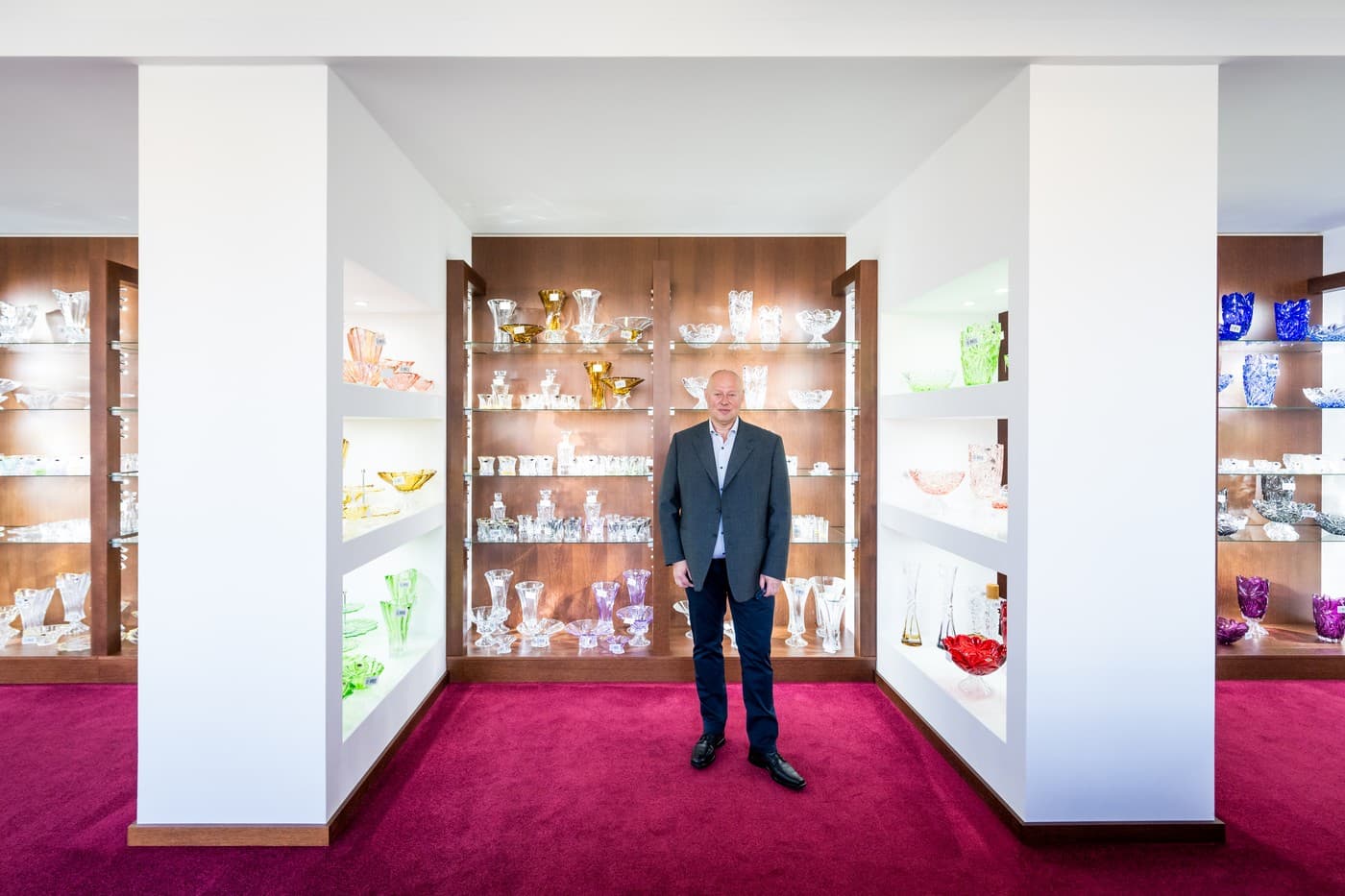  Majitel sklářské firmy Aurum - Crystal a sběratel obrazů Martin Kopecký 