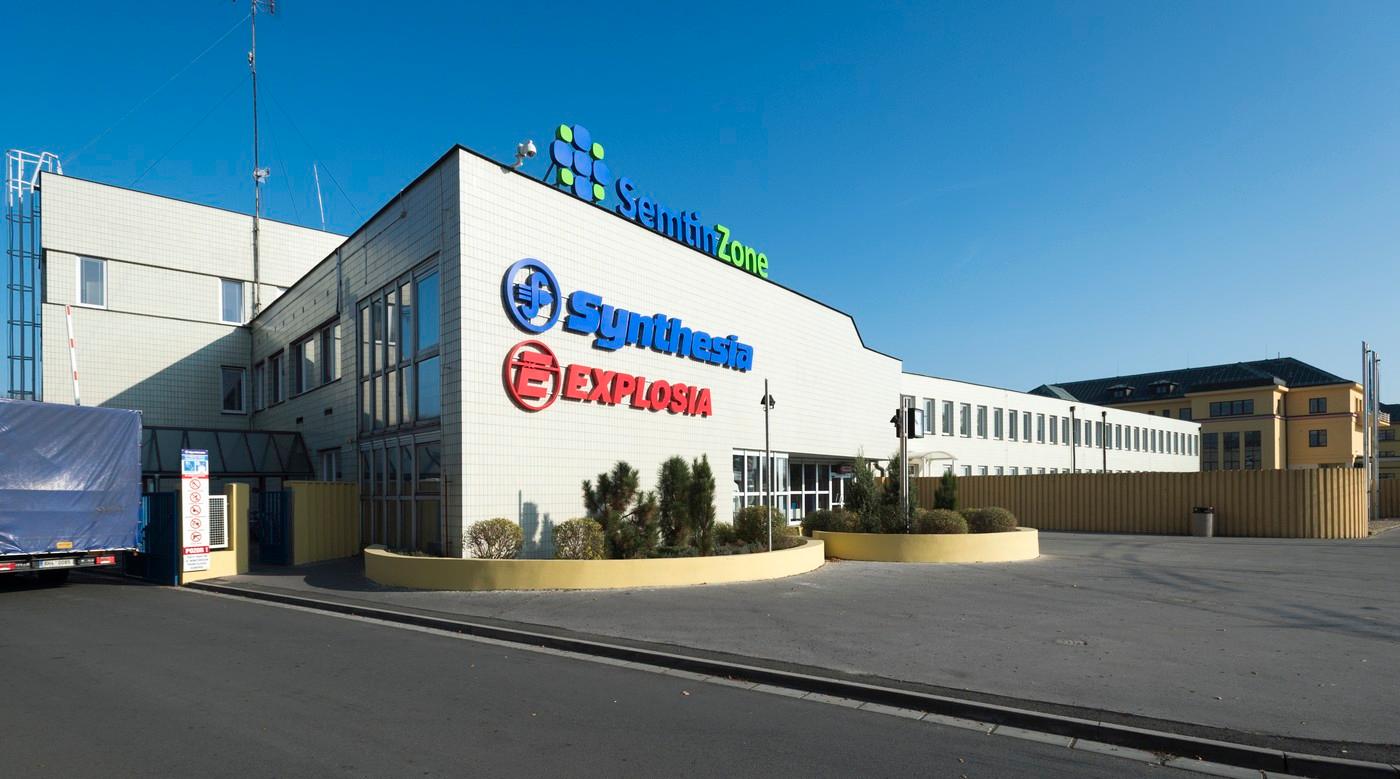 Stát uvažuje o prodeji pardubické Explosie (na snímku z 1. listopadu 2019). Stát uvažuje o prodeji pardubické Explosie (na snímku z 1. listopadu 2019).