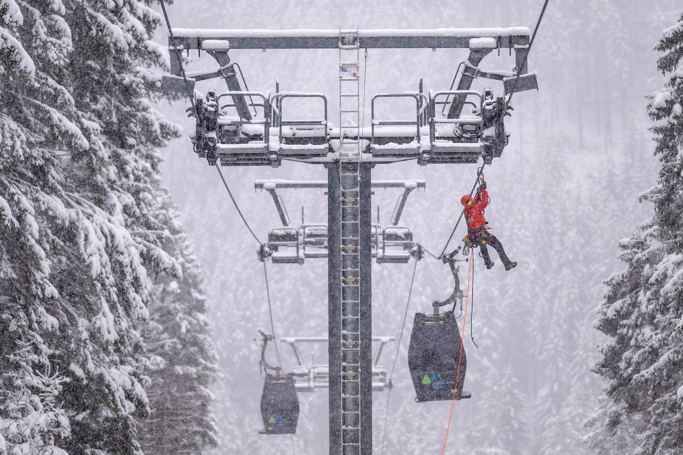 Lanovka na Sněžku - ilustrační foto Lanovka na Sněžku - ilustrační foto