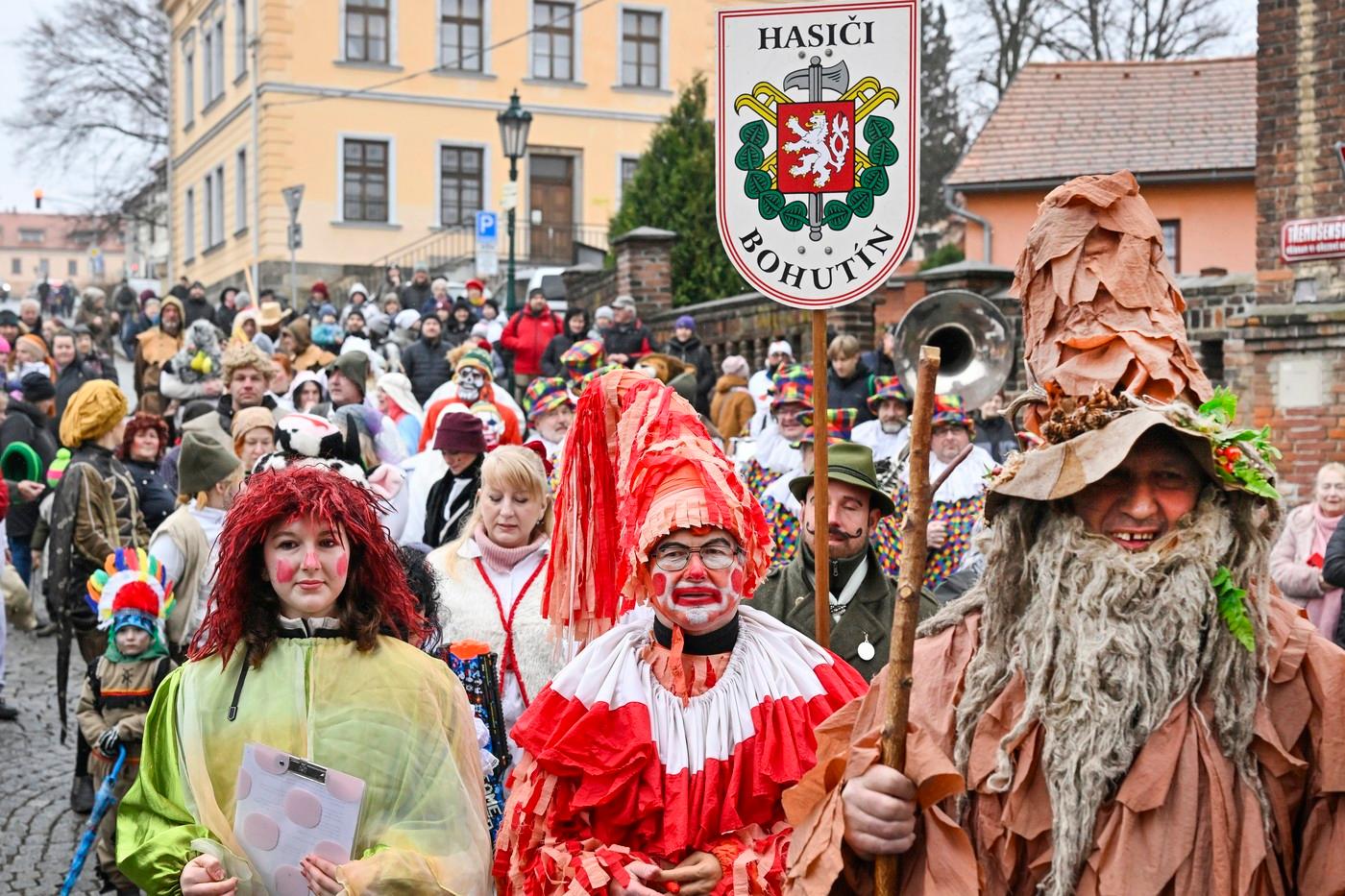 Masopust v areálu Ševčinského dolu.