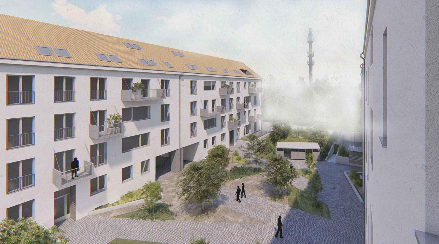 Město Pardubice se vrací k projektu modernizace dvou bytových domů v Husově ulici (na vizualizaci). Po napadení Ukrajiny Ruskem je poskytlo uprchlíkům, byty se ale postupně uvolňují. V plánu je kompletní revitalizace budov, která poskytne 88 městských bytů pro mladé lidi i seniory. Město Pardubice se vrací k projektu modernizace dvou bytových domů v Husově ulici (na vizualizaci). Po napadení Ukrajiny Ruskem je poskytlo uprchlíkům, byty se ale postupně uvolňují. V plánu je kompletní revitalizace budov, která poskytne 88 městských bytů pro mladé lidi i seniory.