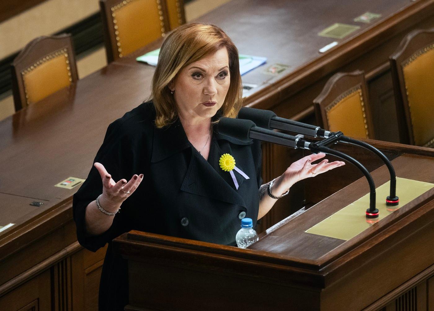 Ministryně financí Alena Schillerová (ANO)