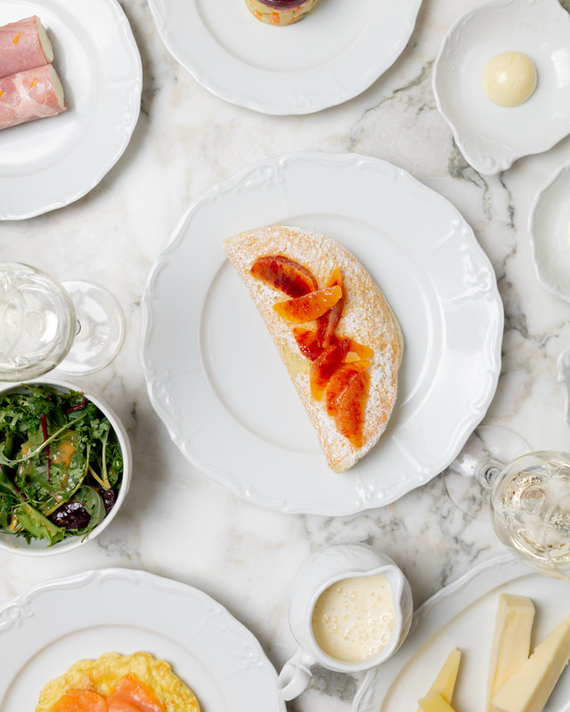 Štěpánská omeleta na brunchi u Myšáka